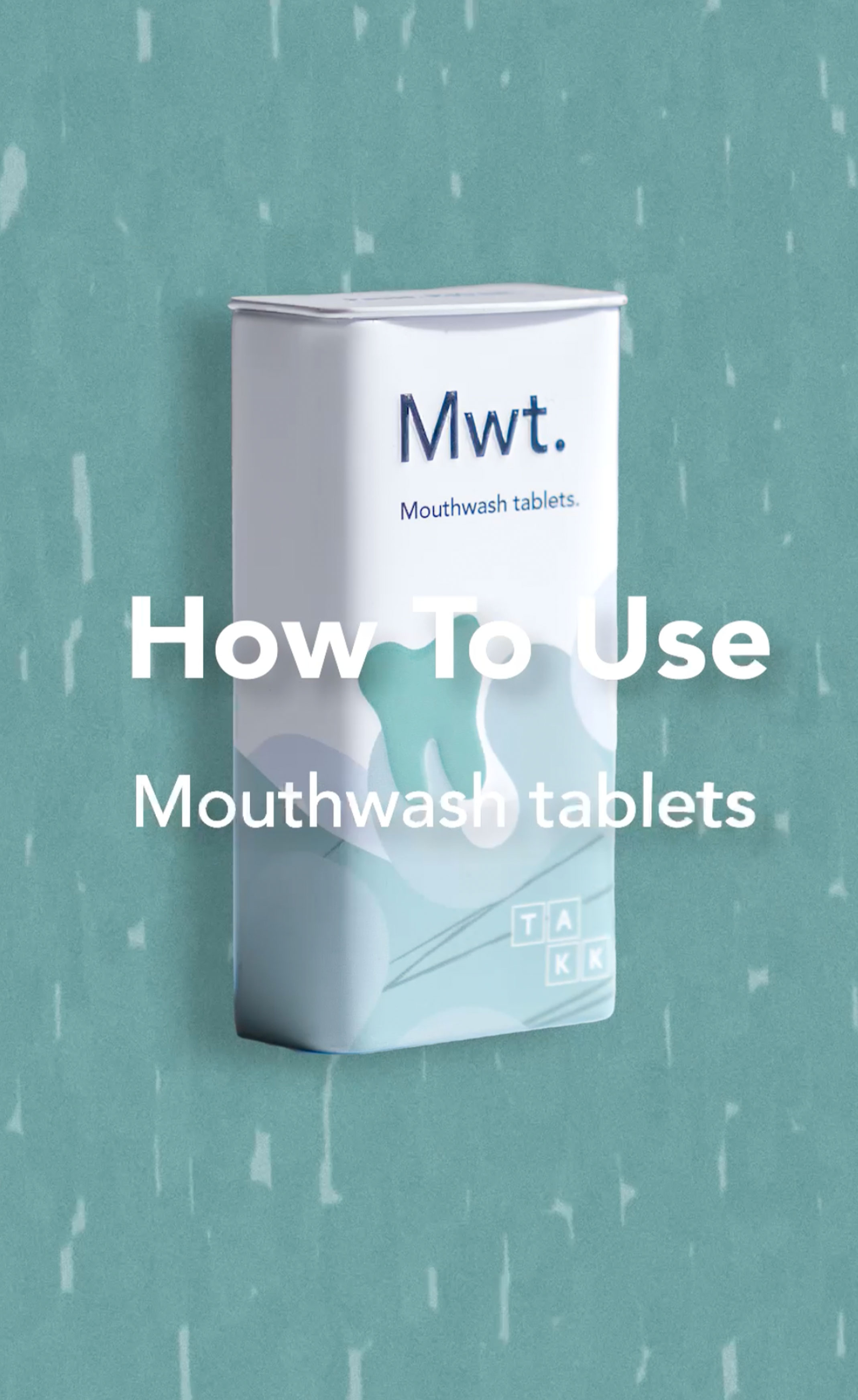 How to use Mouthwash tablets